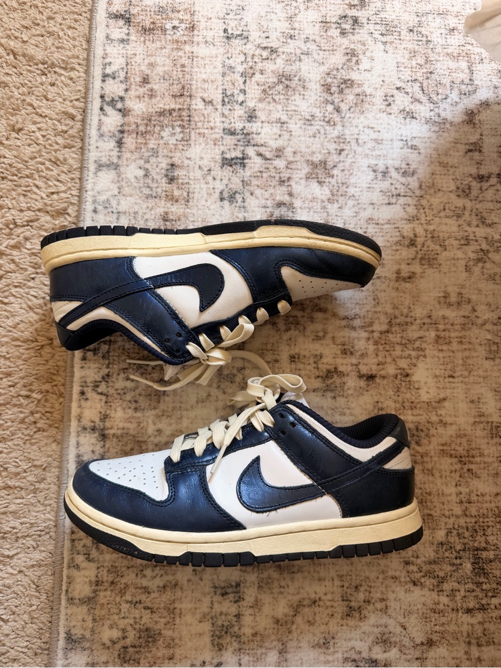 Womens Nike Dunks Vintage Navy